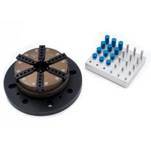 Uchwyt 6-szczękowy z kołnierzem Hexagon FC-125AL6