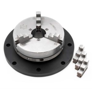 Uchwyt 3-szczękowy z kołnierzem Hexagon FC-160SS3