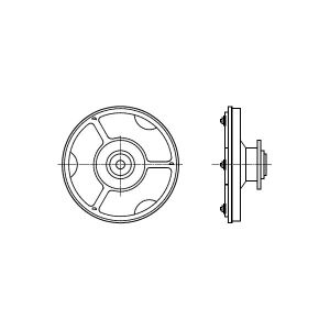 Płyta przystawki Renishaw A-5555-1239 dla Zeiss 620161-8075-000