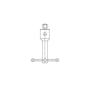 Trzpień gwiazdowy Renishaw (M5/L40/D1)